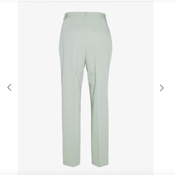 New NA-KD Straight Suit Pants Trousers - Green - Picture 7 of 11